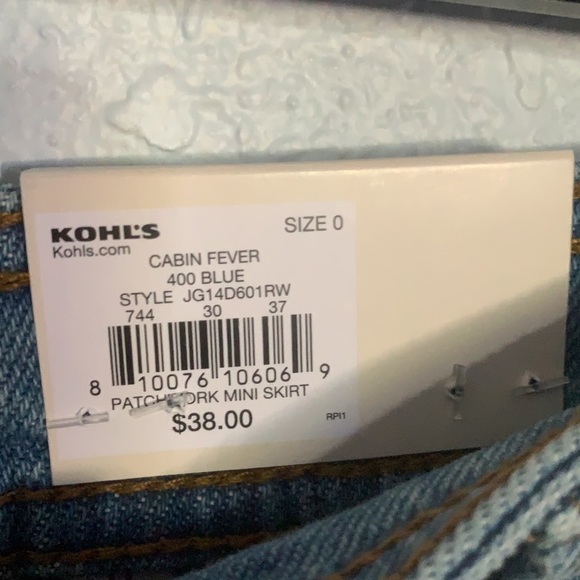 Denim button up skirt - Picture 4 of 4